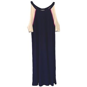 PAISLEY SKY Girls Cold Shoulder Raglan Style Dress